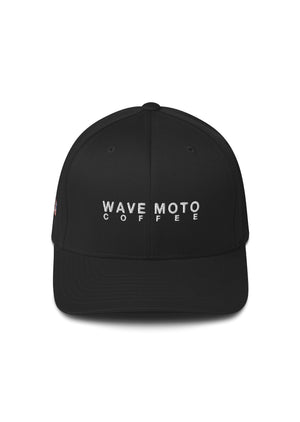 Wave Moto Coffee Ltd Line Structured Twill Cap
