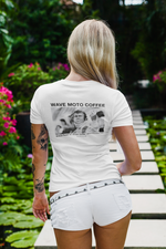 WMC Members Edition White Ultra Soft Wave Moto T-Shirt