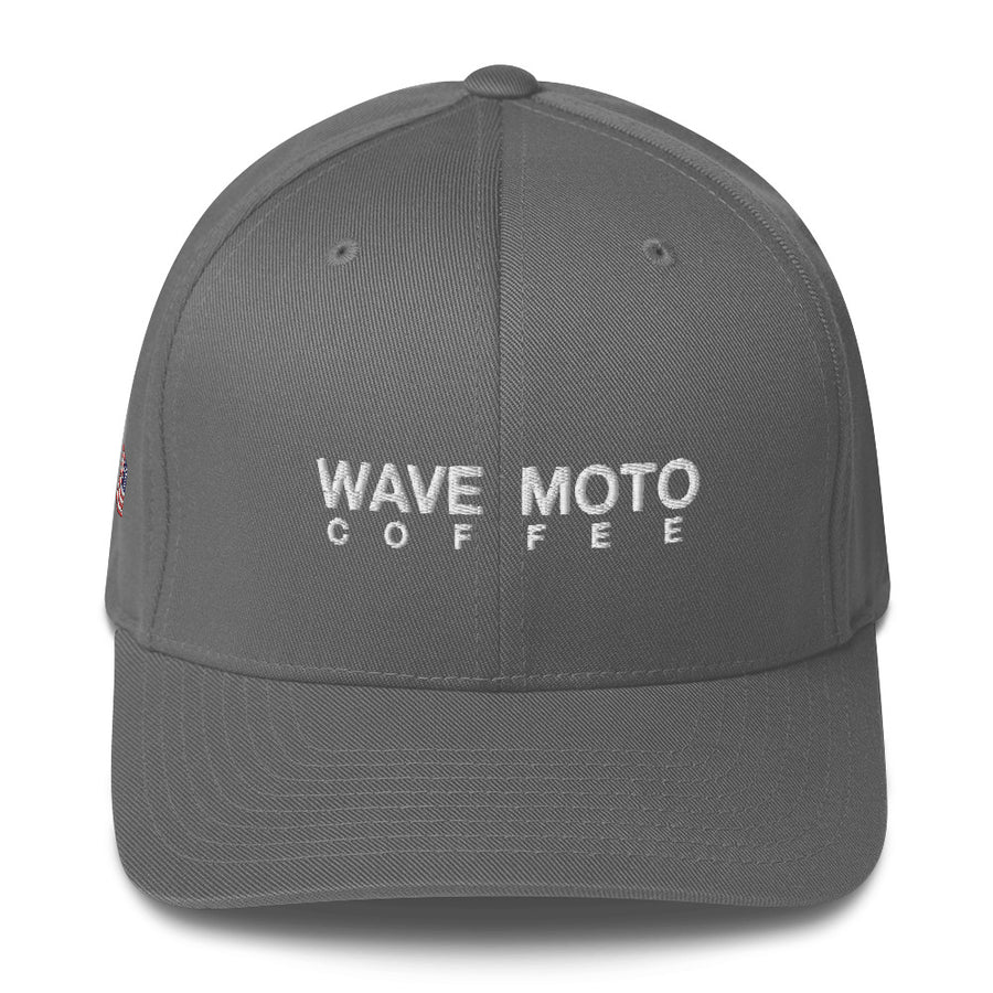 Wave Moto Coffee Ltd Line Structured Twill Cap
