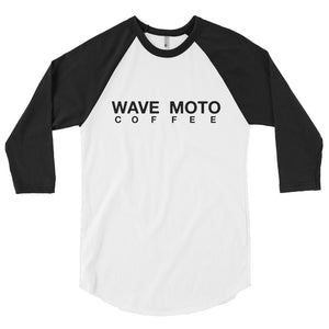 Wave Moto Coffee Ltd Luxury Soft Baseball Raglan