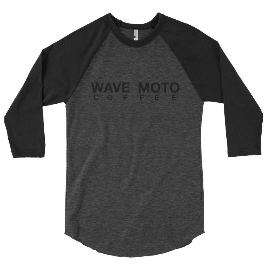 Wave Moto Coffee Ltd Luxury Soft Baseball Raglan